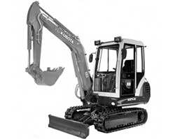 Thumbnail Kubota KX61-2 Mini Excavator Illustrated Parts Book Manual